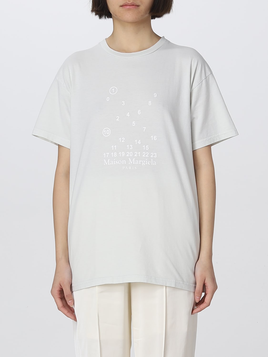 Maison Margiela Outlet: t-shirt for woman - White | Maison