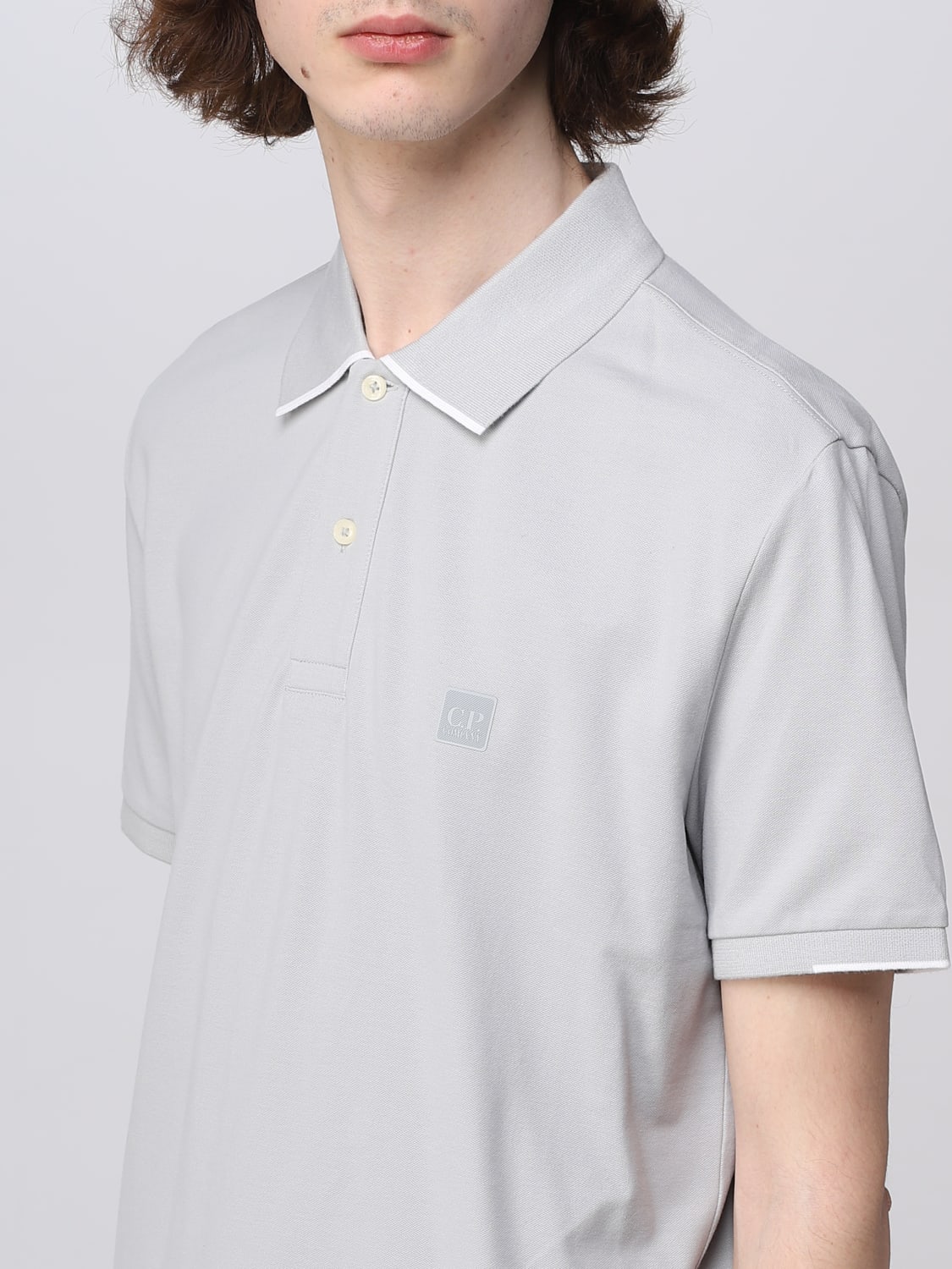 C.p. Company Outlet Polo homme Gris Polo C.p. Company