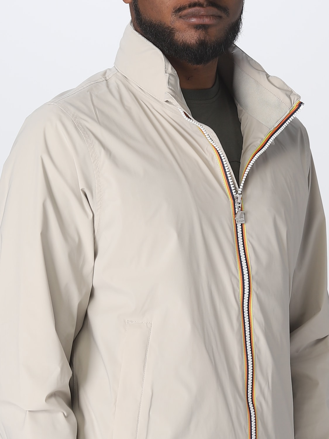 K-Way Veste imperméable - Anthony Men (Beige) - Vêtements chez Sarenza  (623507)