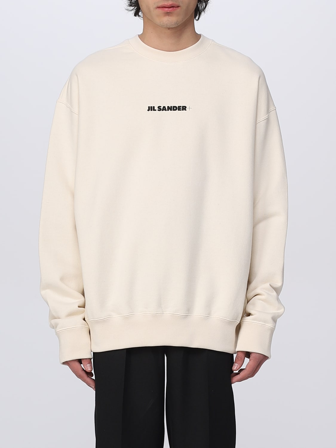 Jil Sander Outlet: sweatshirt for man - White | Jil Sander