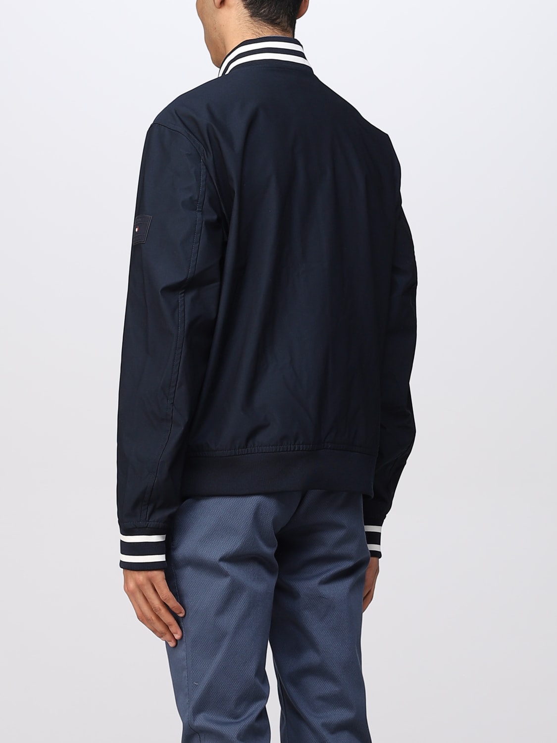 Tommy Hilfiger Outlet: jacket for man - Sky | Tommy Hilfiger