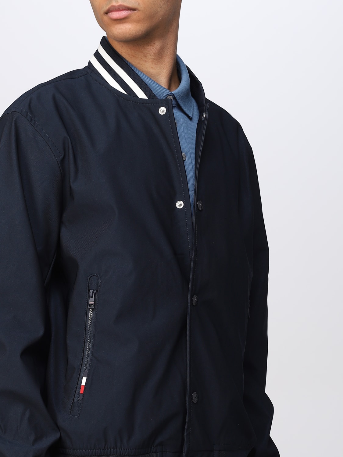 Tommy Hilfiger Outlet: jacket for man - Sky