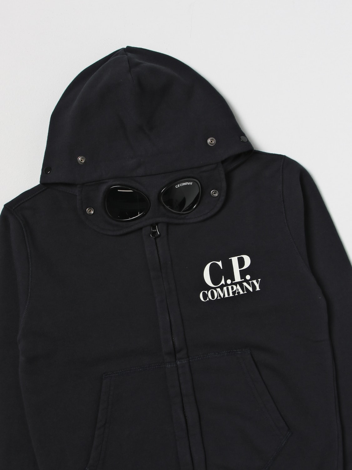 Cp company zip online hoodie