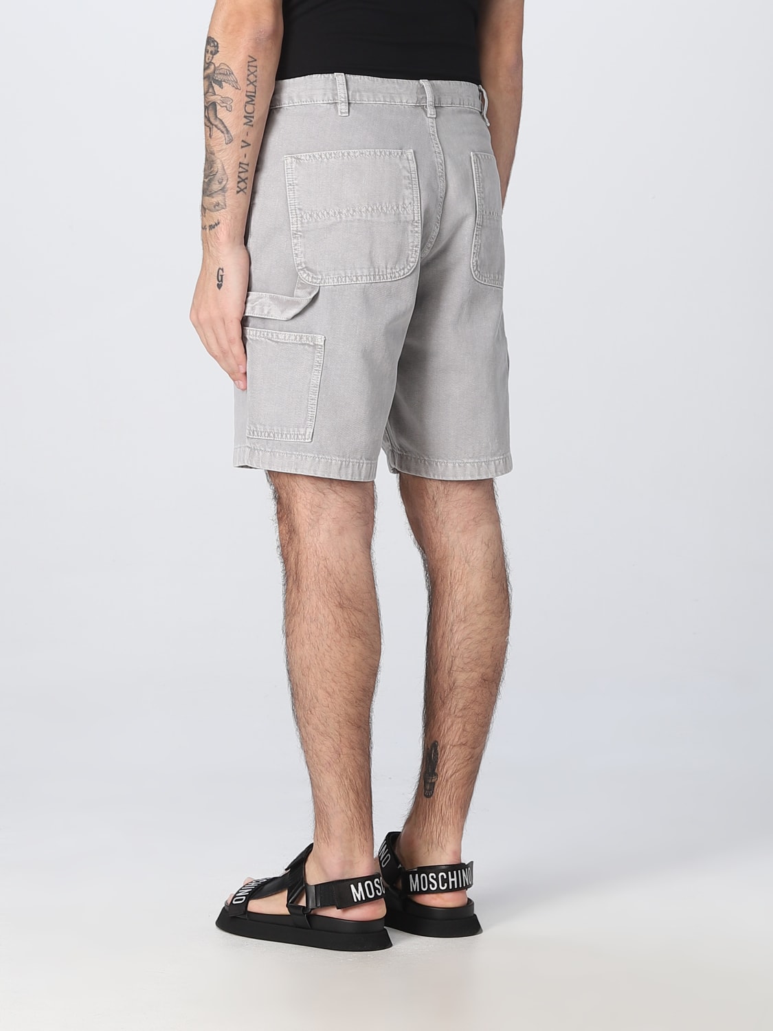 Moschino best sale shorts grey