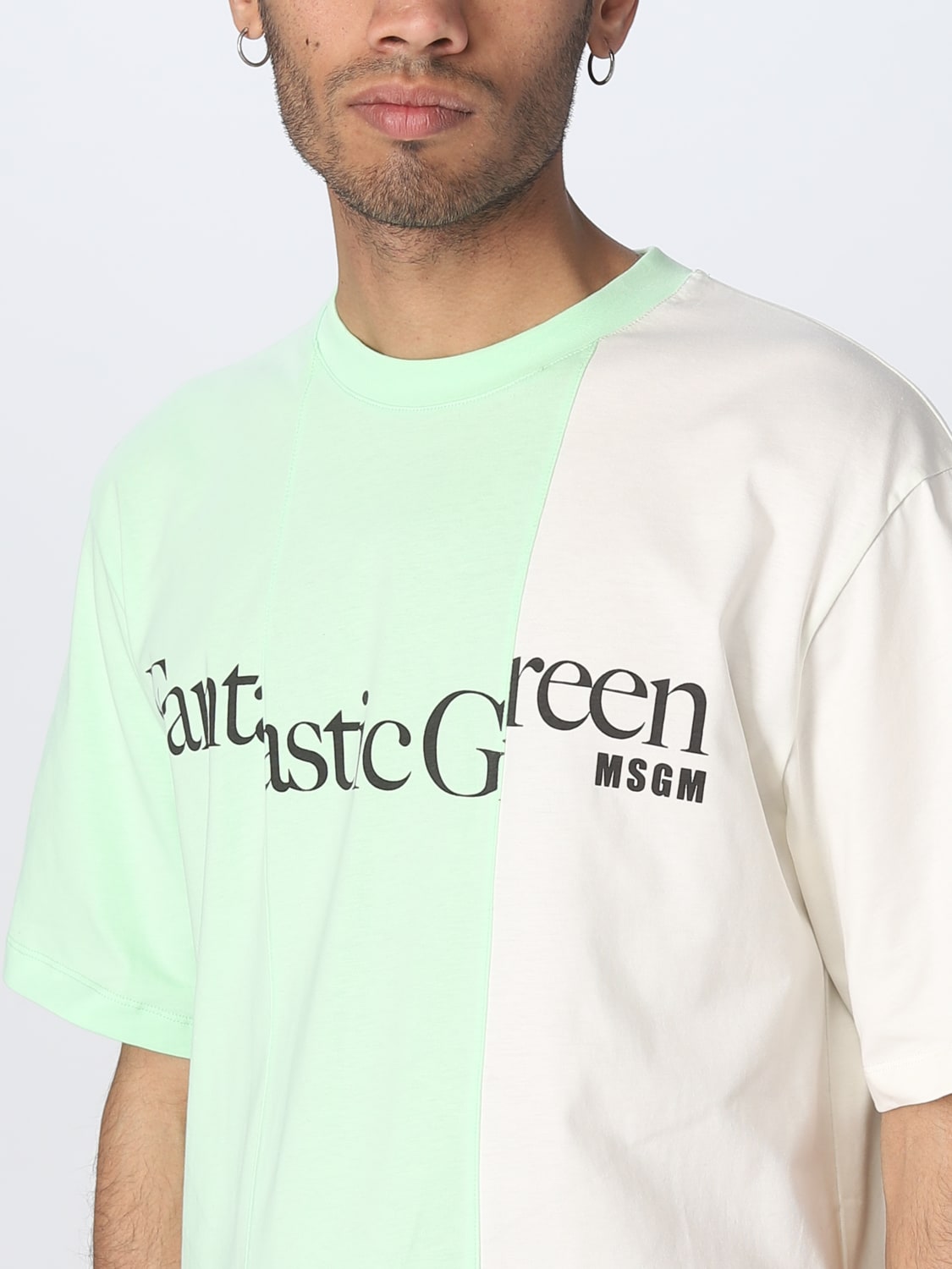 msgm t shirt mens