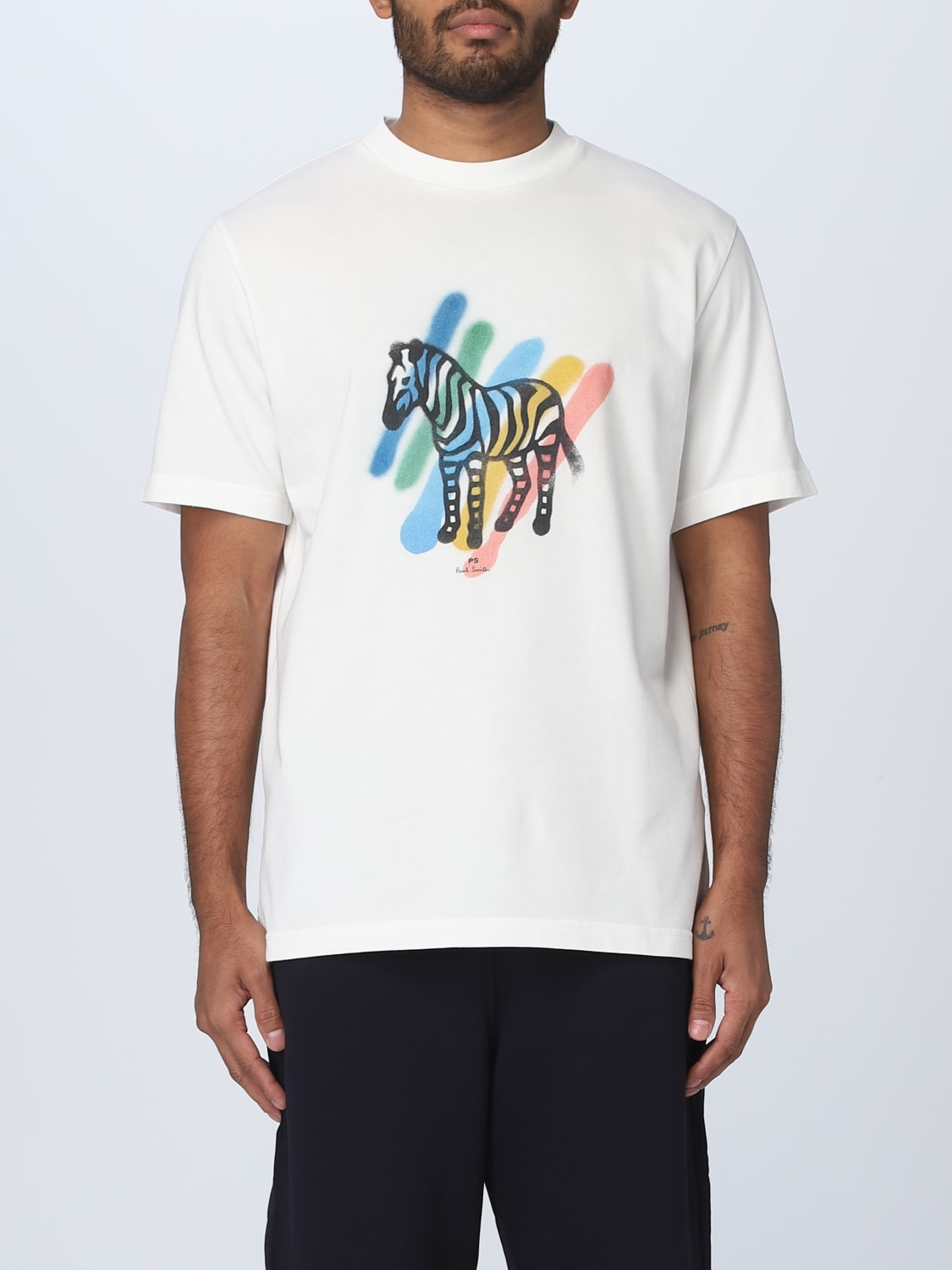 Ps Paul Smith Outlet: t-shirt for man - White | Ps Paul Smith t