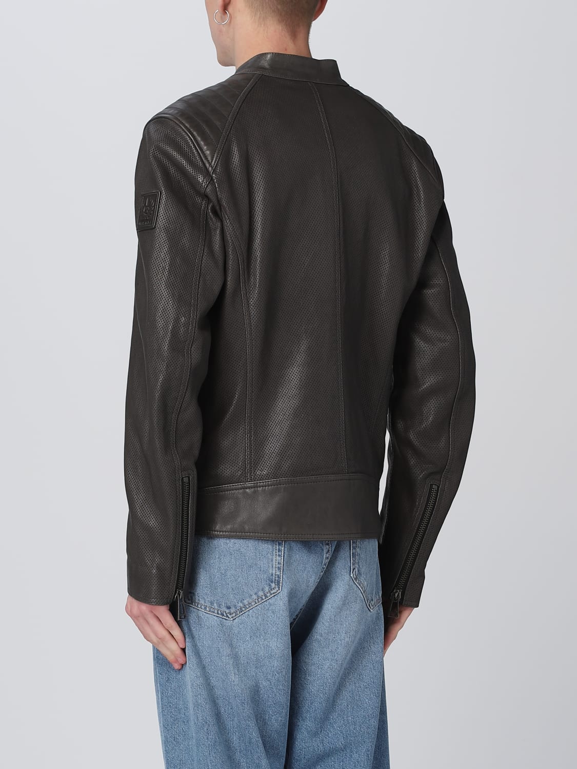Belstaff Outlet: jacket for men - Grey  Belstaff jacket 103986 online at