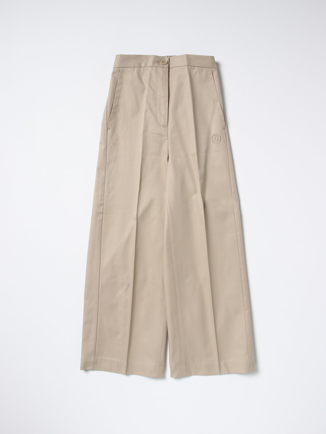 MM6 MAISON MARGIELA: pants for boys - Beige | Mm6 Maison Margiela