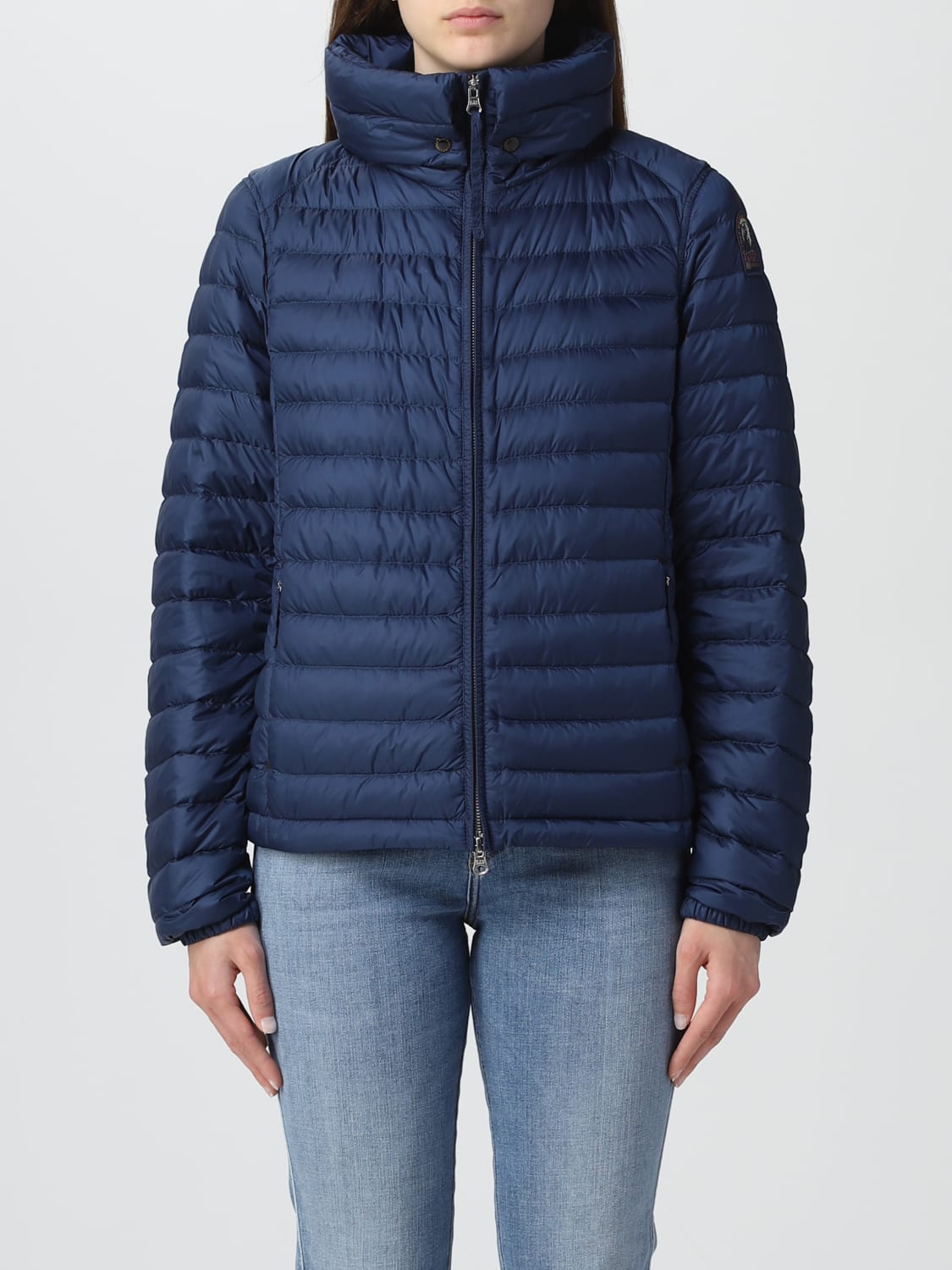 Parajumpers Outlet: jacket for woman - Blue | Parajumpers jacket  23SMPWPUFHY32 online at GIGLIO.COM