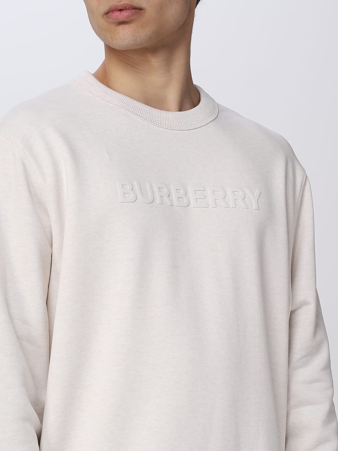 Burberryアウトレット：スウェットシャツ メンズ - ホワイト | GIGLIO