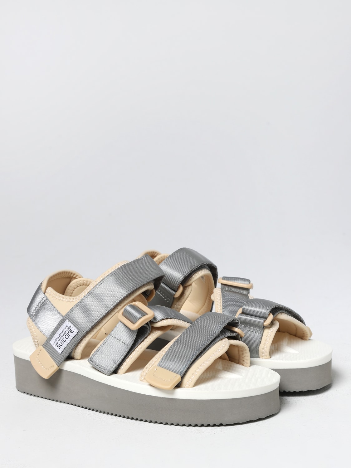 Suicoke Outlet sandals for men Grey Suicoke sandals OG044PO