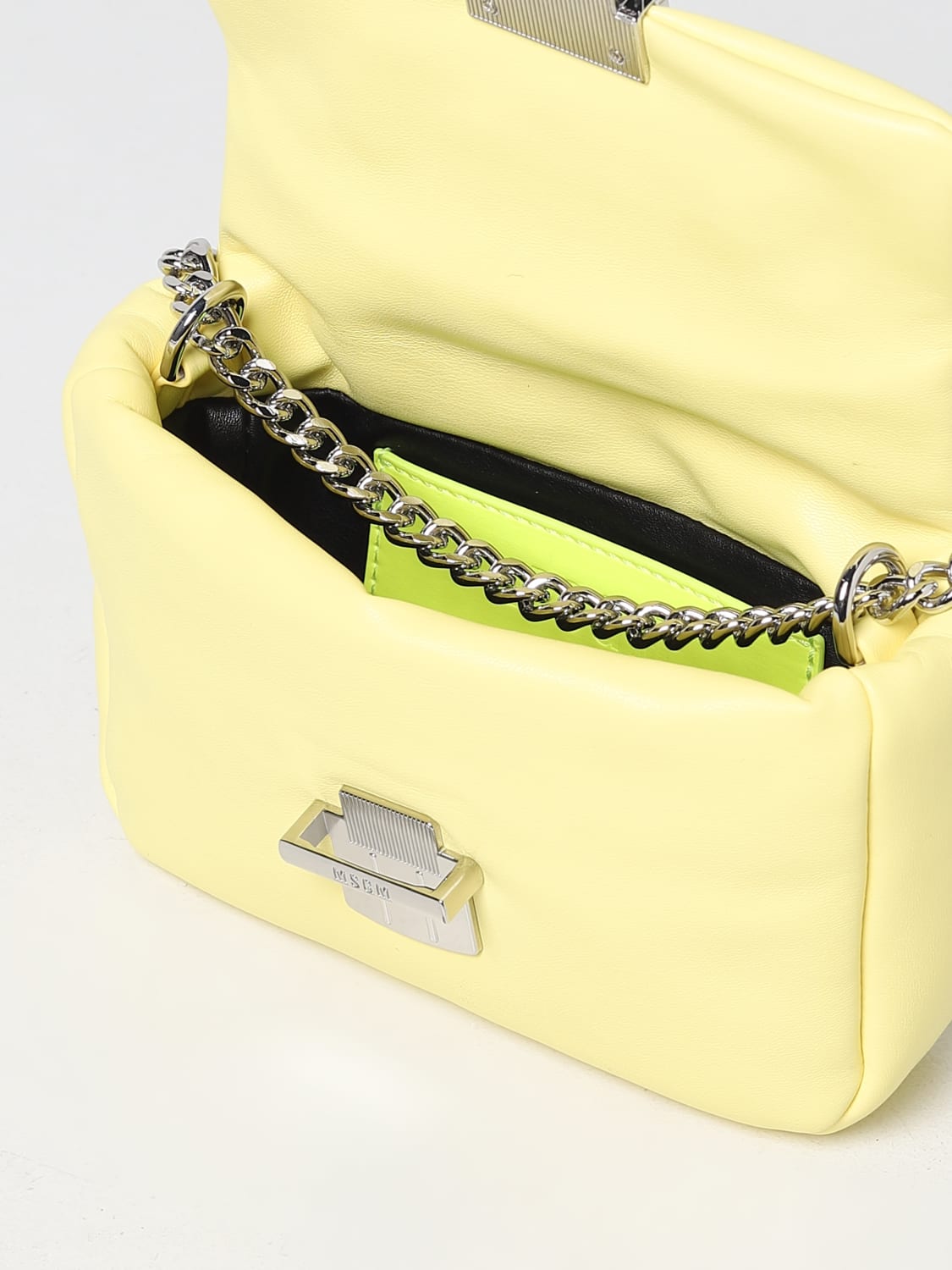 Msgm Outlet crossbody bags for women Yellow Msgm crossbody