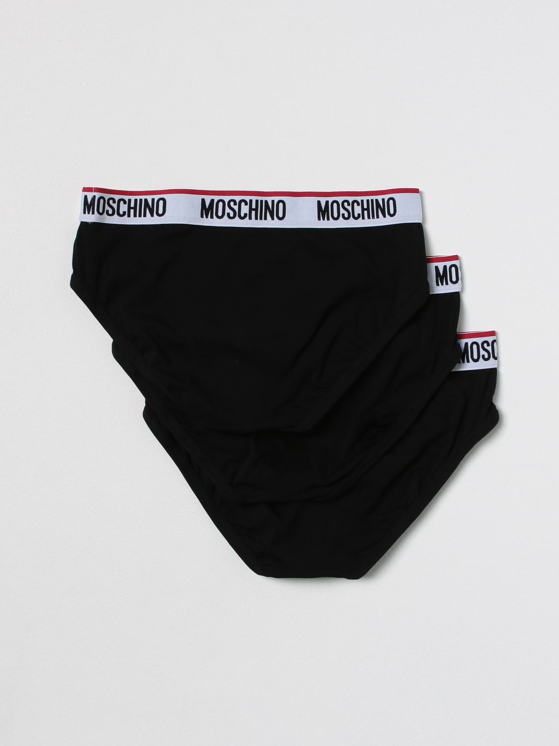 MOSCHINO UNDERWEAR: underwear for man - Black  Moschino Underwear underwear  13934300 online at