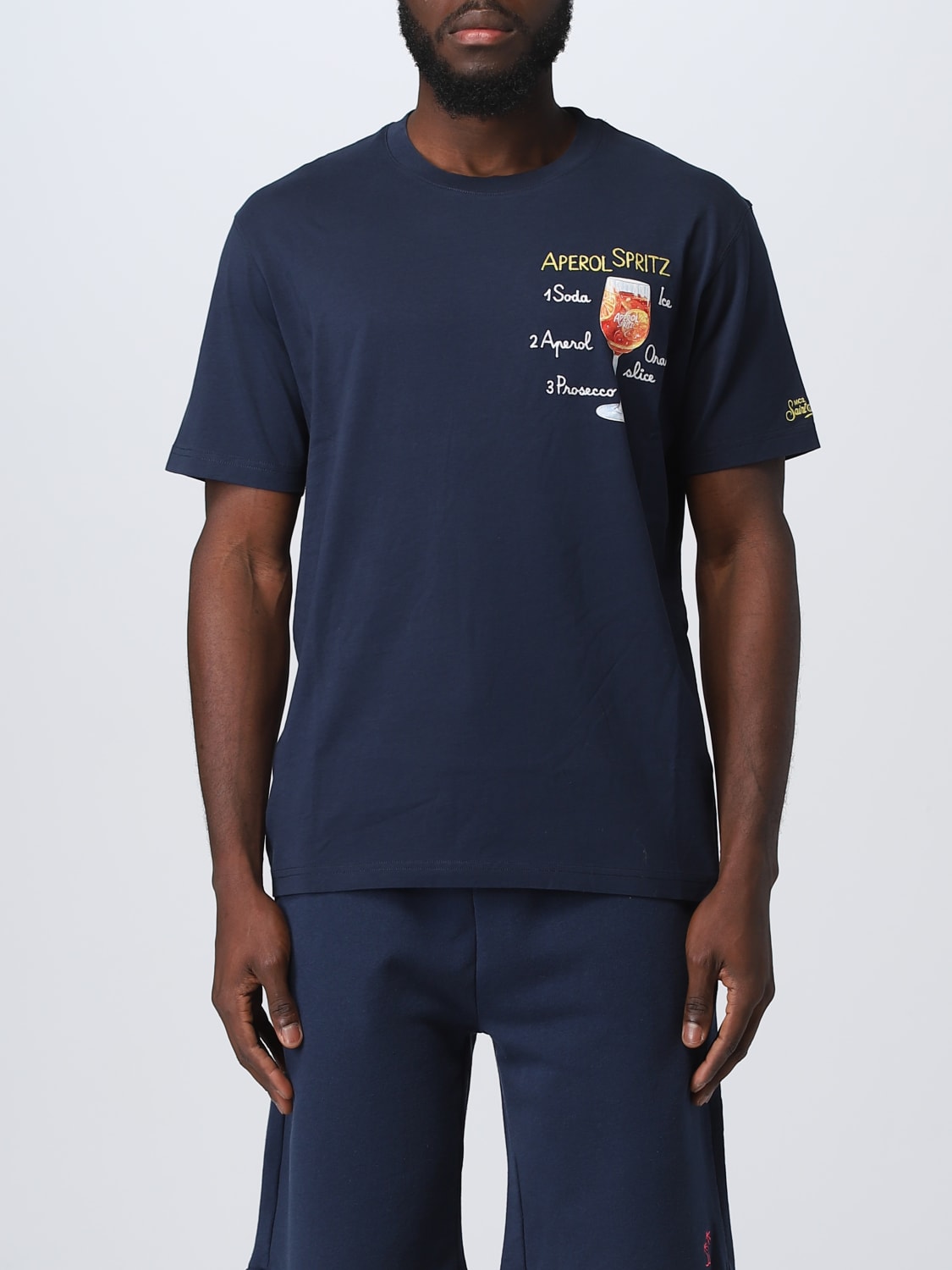 MC2 SAINT BARTH: t-shirt for man - Blue | Mc2 Saint Barth t-shirt