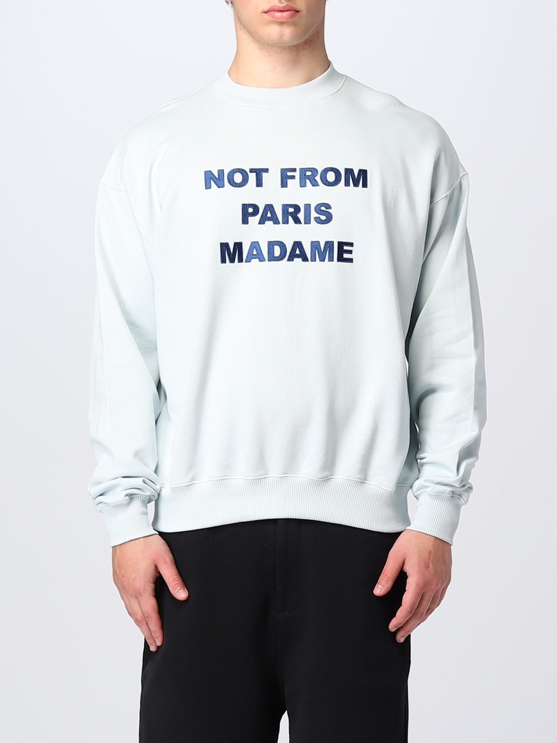 DROLE DE MONSIEUR: sweatshirt for man - Blue | Drole De Monsieur