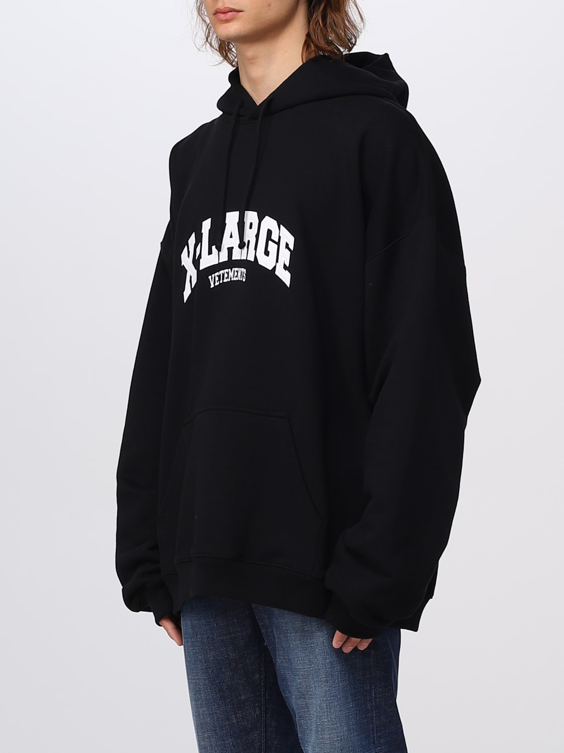 Vetements Outlet sweatshirt for man Black Vetements