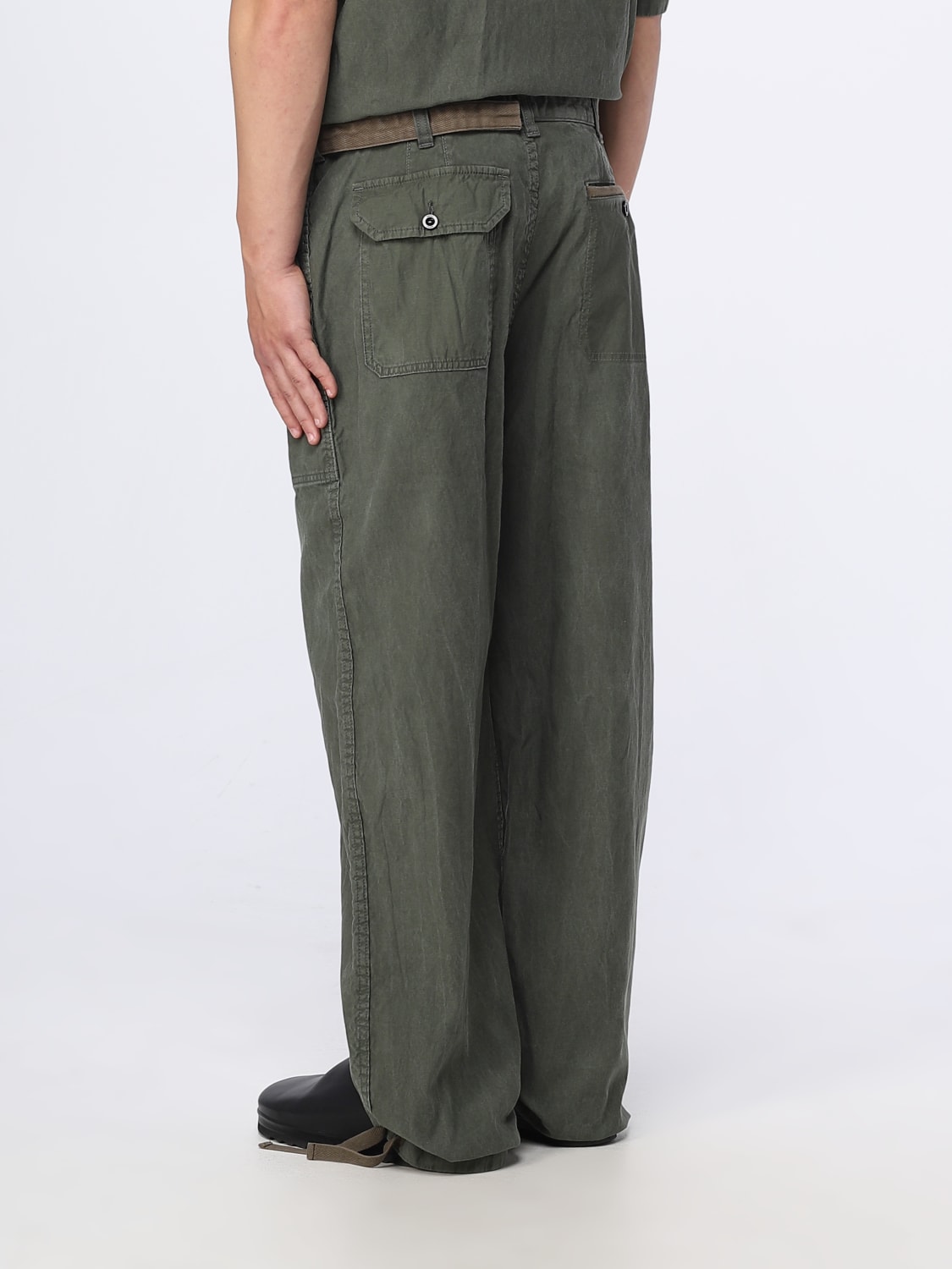 Sacai Outlet: pants for man - Kaki | Sacai pants 03049M online at