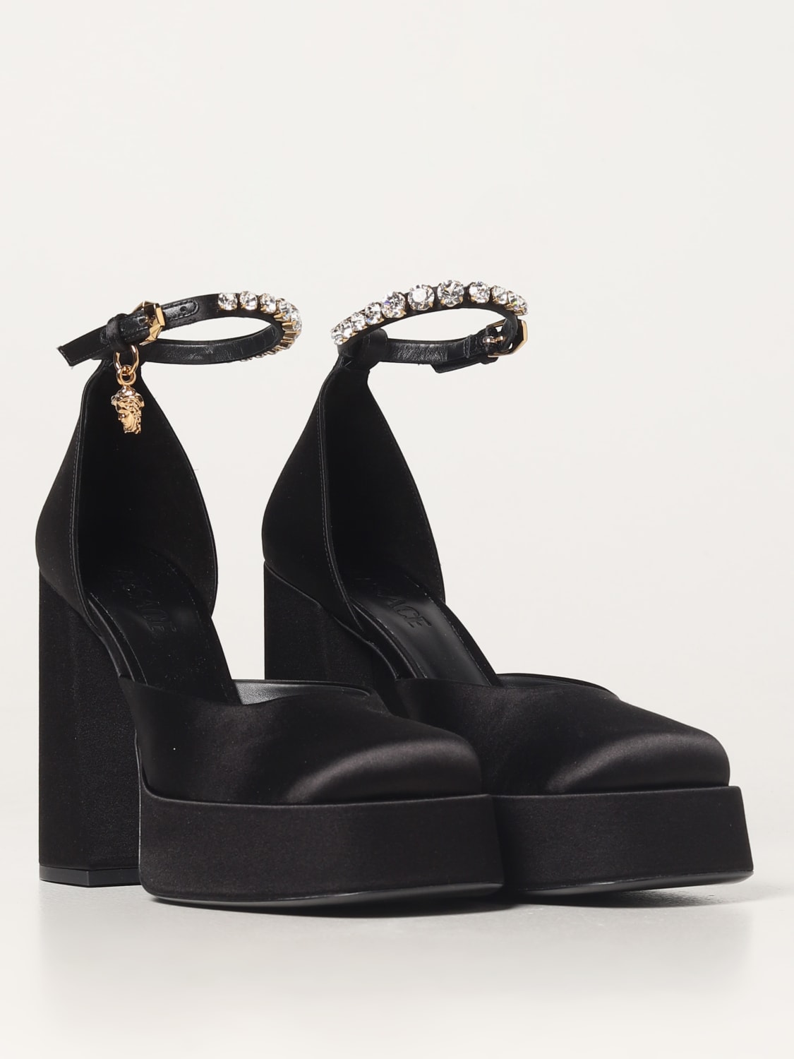 VERSACE High heel shoes woman Black Versace high heel shoes