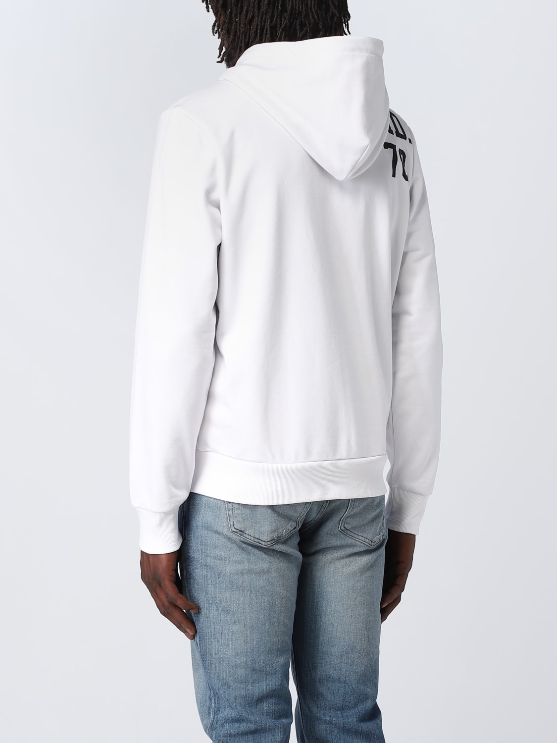 White hotsell diesel hoodie