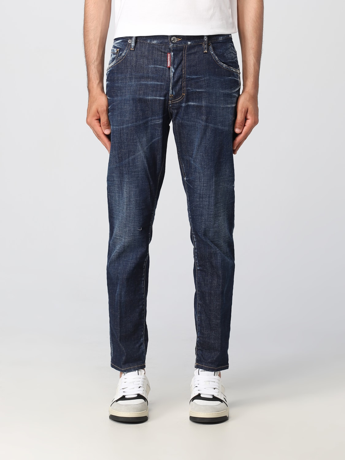 DSQUARED2: Kenny jeans in denim - Blue | Dsquared2 jeans