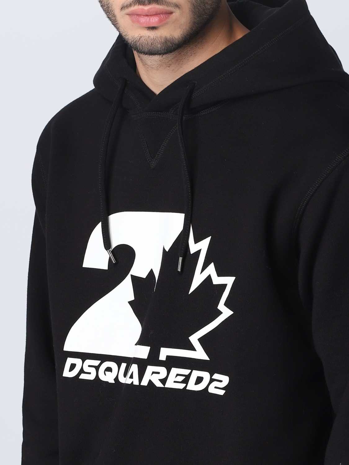 Dsquared best sale leaf hoodie