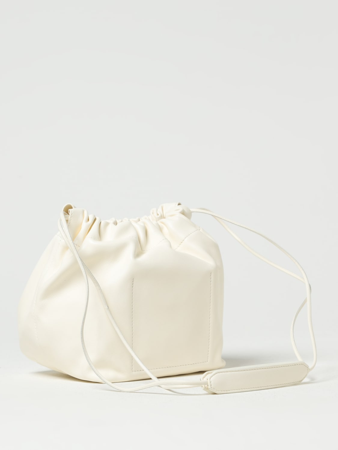 Jil Sander Journal Shoulder Bag in White