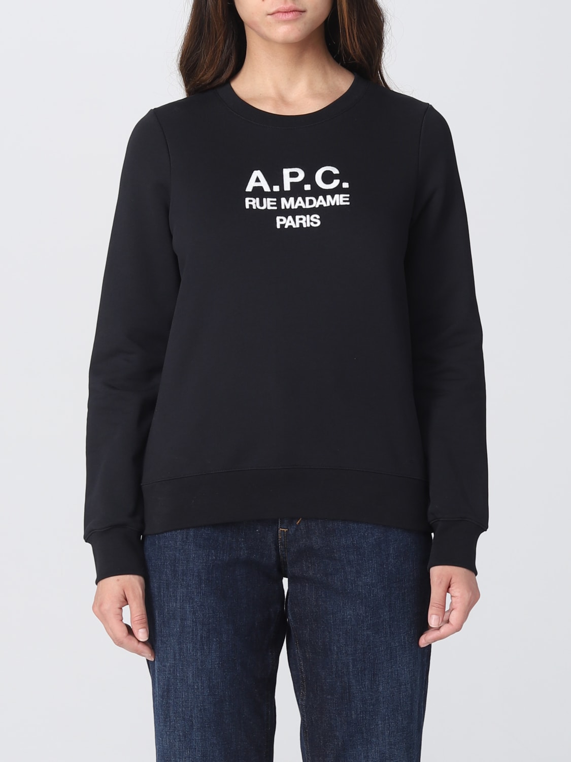 A.P.C.：スウェットシャツ レディース - ブラック | GIGLIO.COM