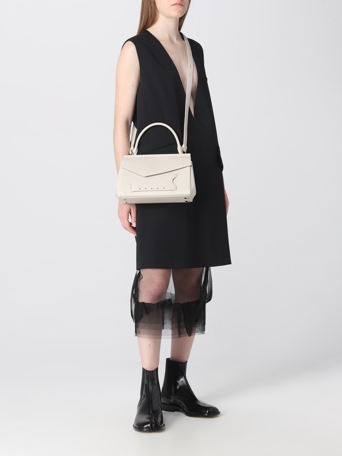 MM6 MAISON MARGIELA: dress for woman - Black | Mm6 Maison Margiela