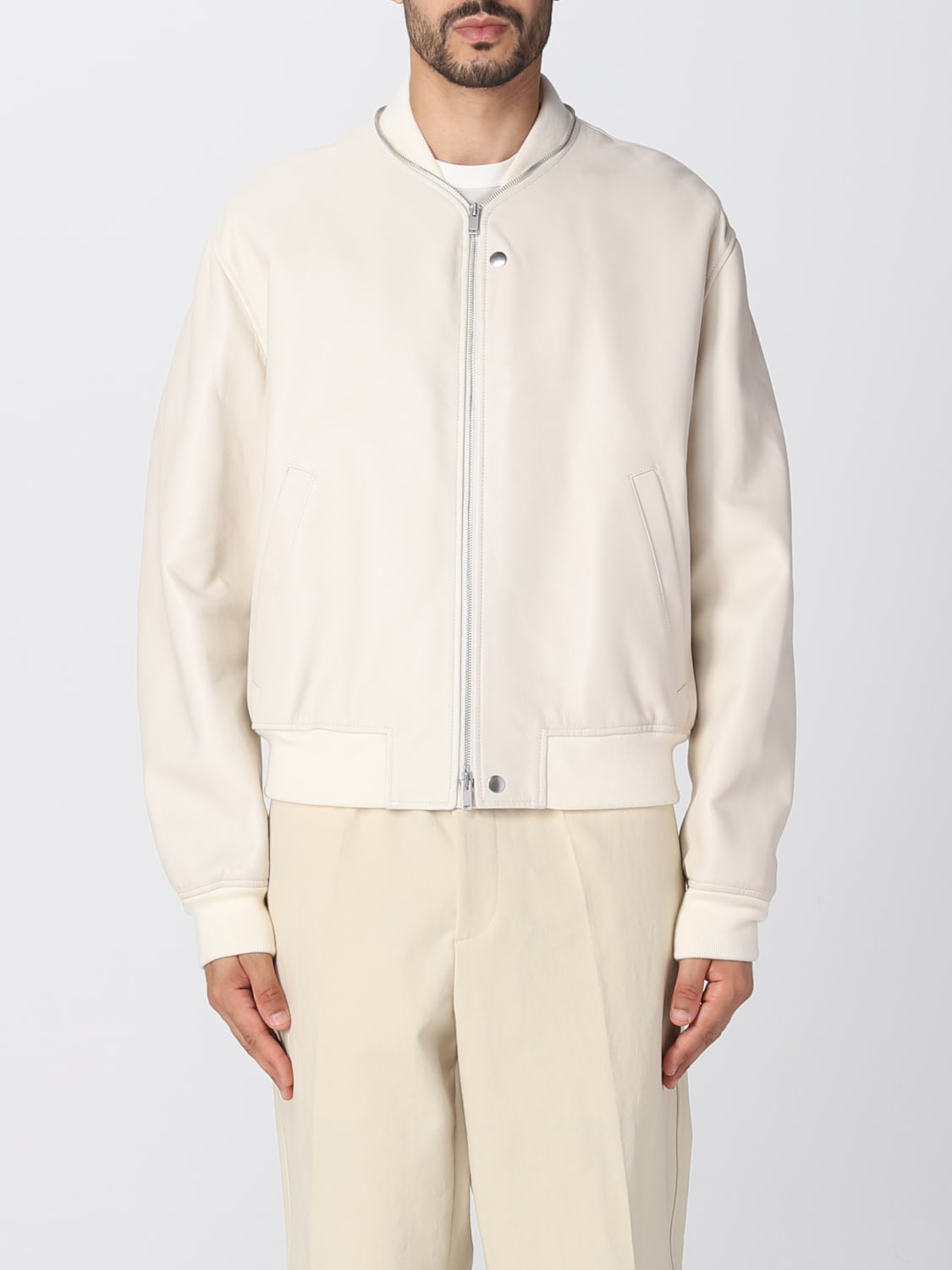 JIL SANDER: jacket for men - White | Jil Sander jacket