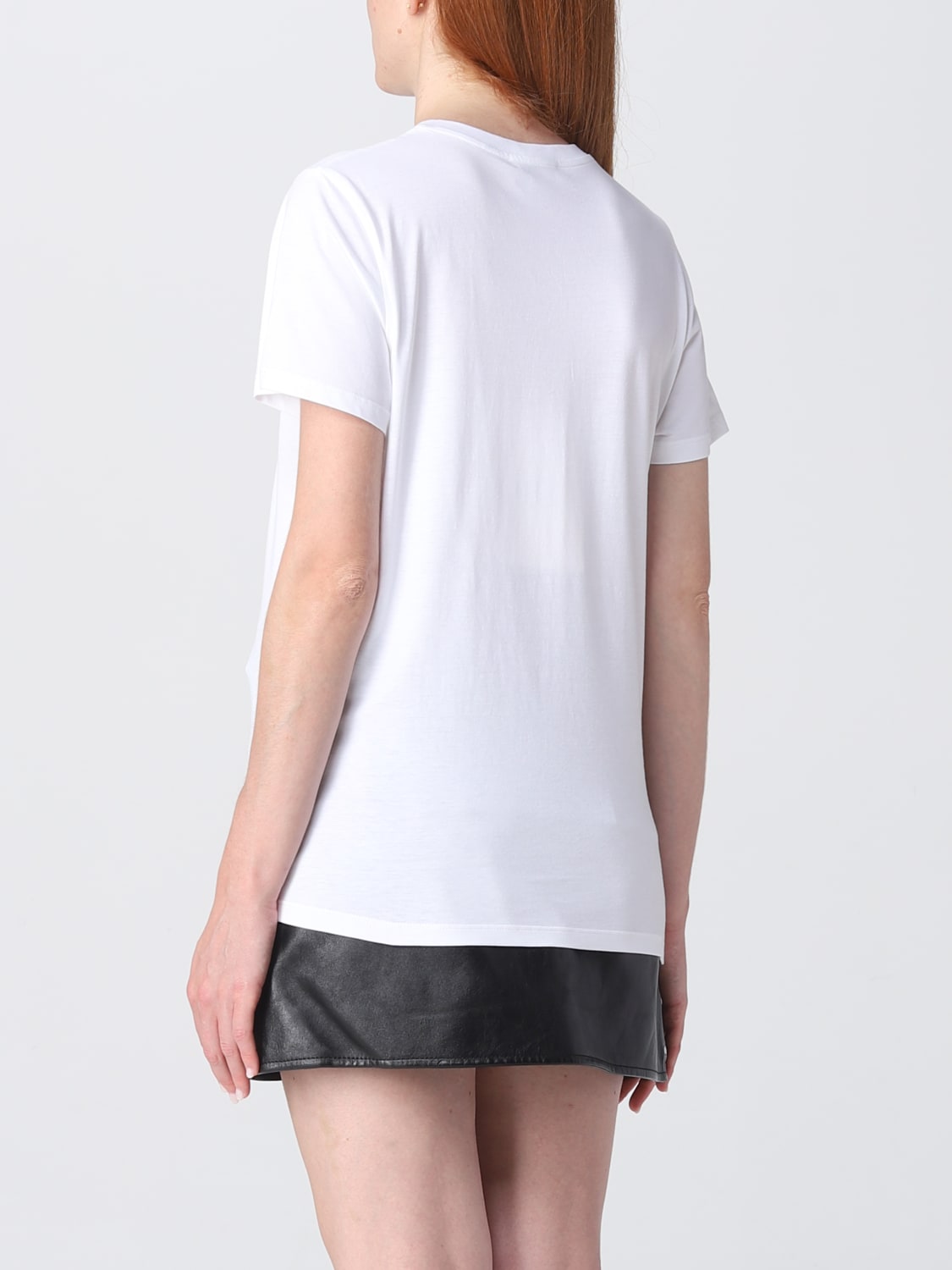 ALEXANDER MCQUEEN T shirt femme Blanc T Shirt Alexander