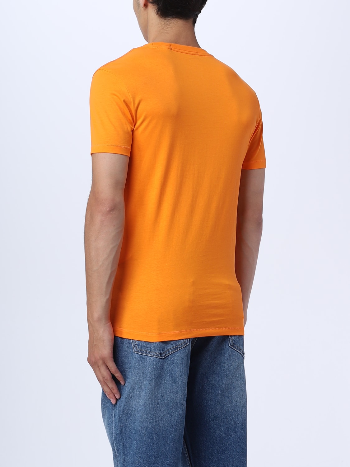 CALVIN KLEIN JEANS: t-shirt for J30J320806 man Calvin | at - Orange online Klein Jeans t-shirt