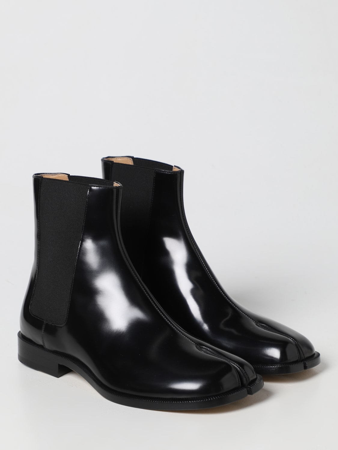 MAISON MARGIELA boots for man Black Maison Margiela boots