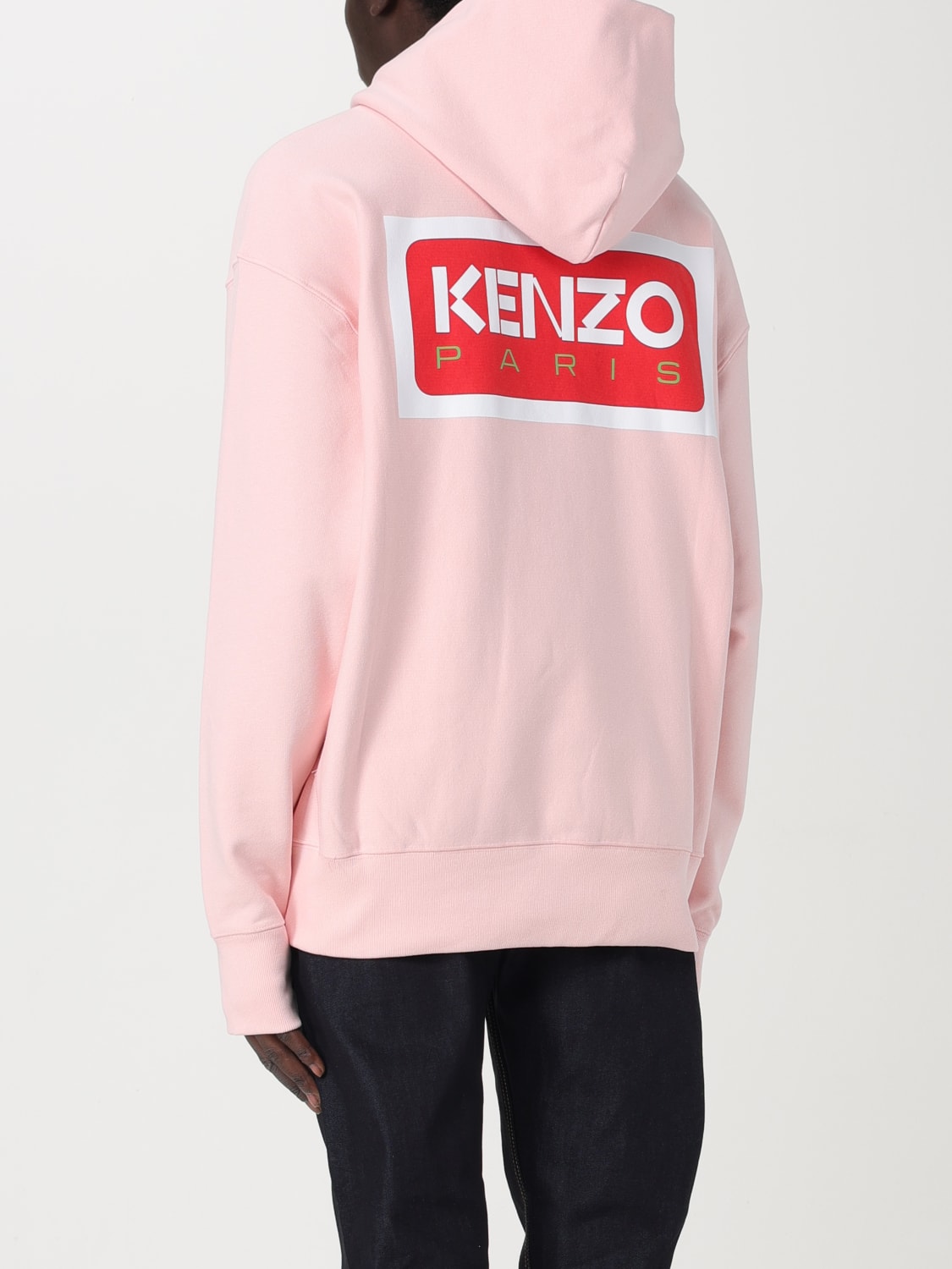 KENZO cotton sweatshirt Pink Kenzo sweatshirt FD65SW0704ME