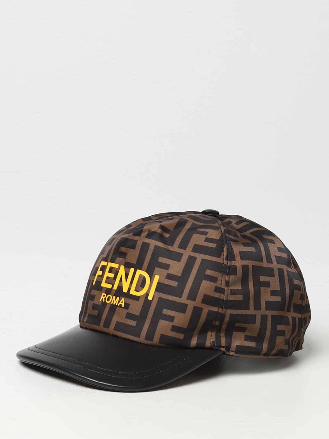 FENDI KIDS：帽子 キッズ - ブラウン | GIGLIO.COMオンラインのFendi
