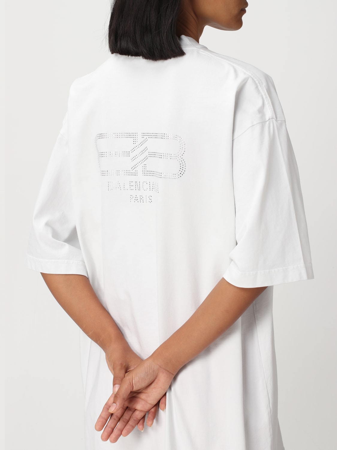 BALENCIAGA：Tシャツ レディース - ホワイト | GIGLIO.COMオンラインの ...