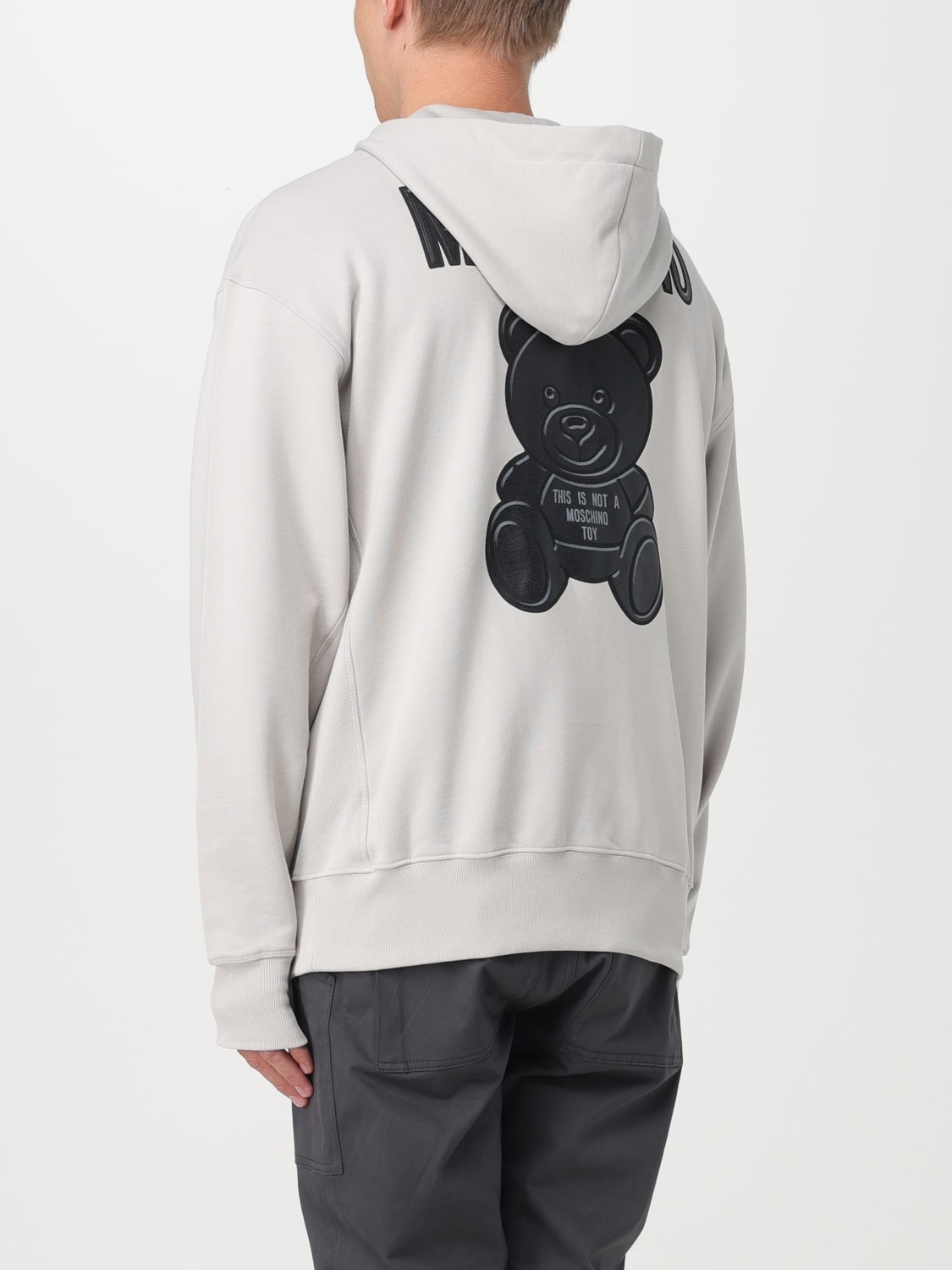 MOSCHINO COUTURE sweatshirt in cotton with Teddy Bear print