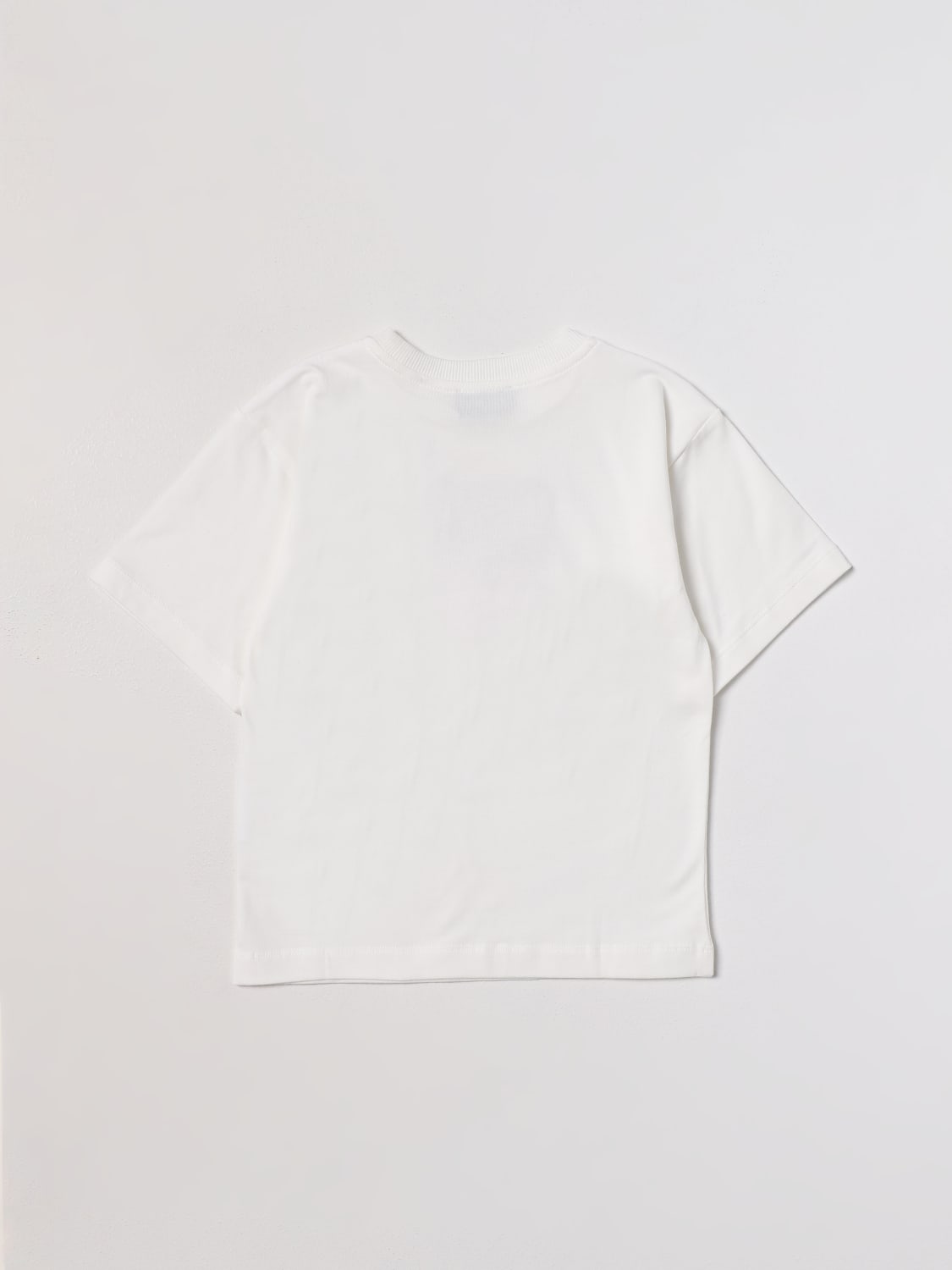 MOSCHINO KID: cotton t-shirt - White | Moschino Kid t-shirt H4M02TLBA11 ...