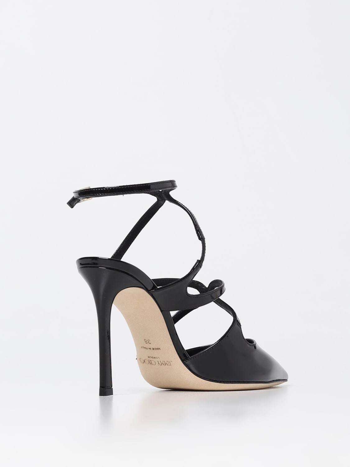 JIMMY CHOO Azia pumps in patent leather Black Jimmy Choo high