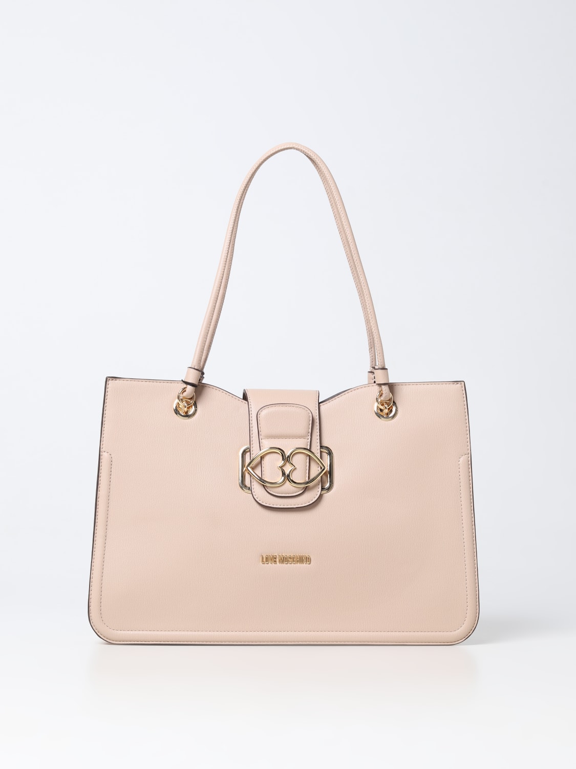 LOVE MOSCHINO BORSE TOTE: Borsa in pelle sintetica, Borse Tote Love  Moschino donna - JC4042PP1HLD0 Naturale