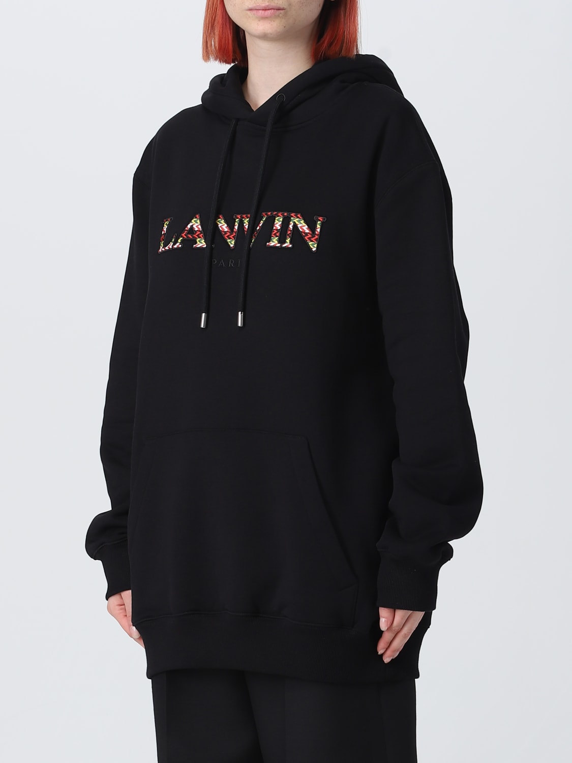 LANVIN：スウェットシャツ レディース - ブラック | GIGLIO.COM