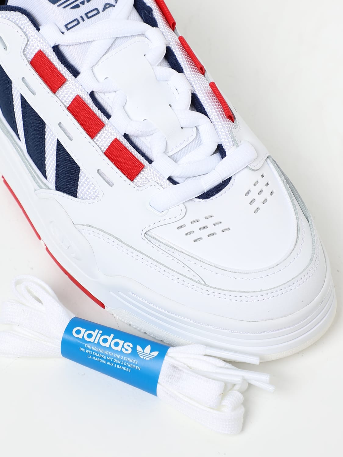 ADIDAS ORIGINALS: ADI2000 sneakers in leather and mesh - White | Adidas  Originals sneakers ID2103 online at
