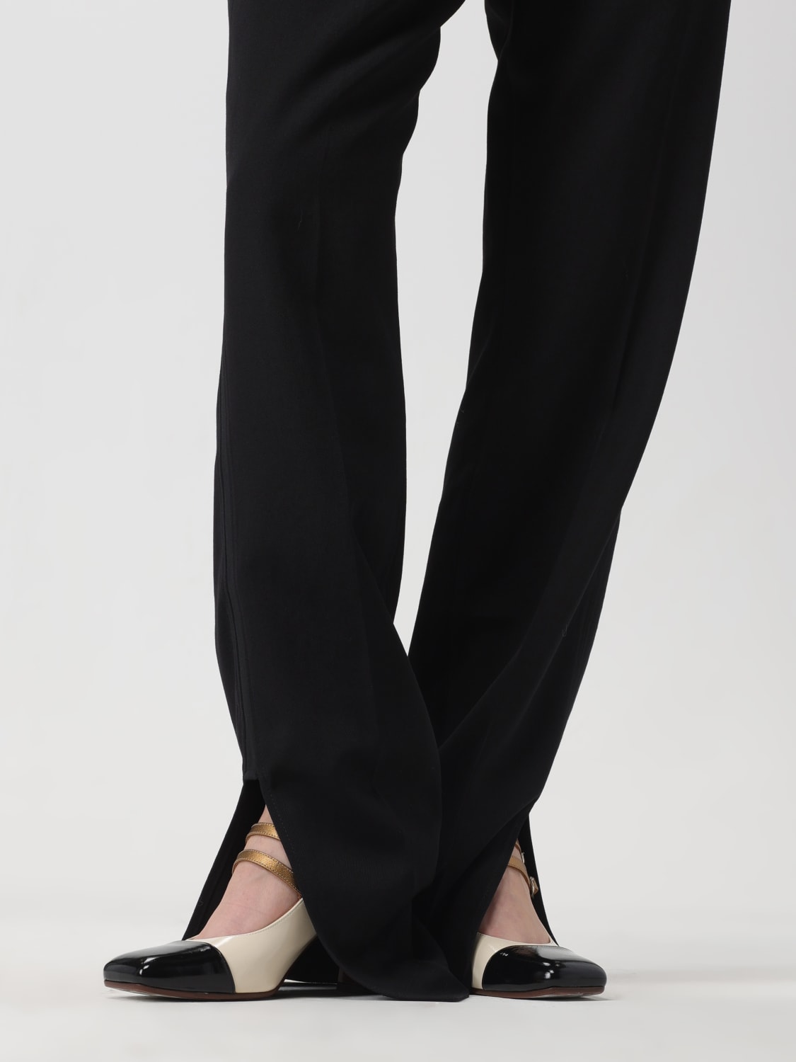 JACQUEMUS: pants for woman - Black | Jacquemus pants 231PA0381333 ...