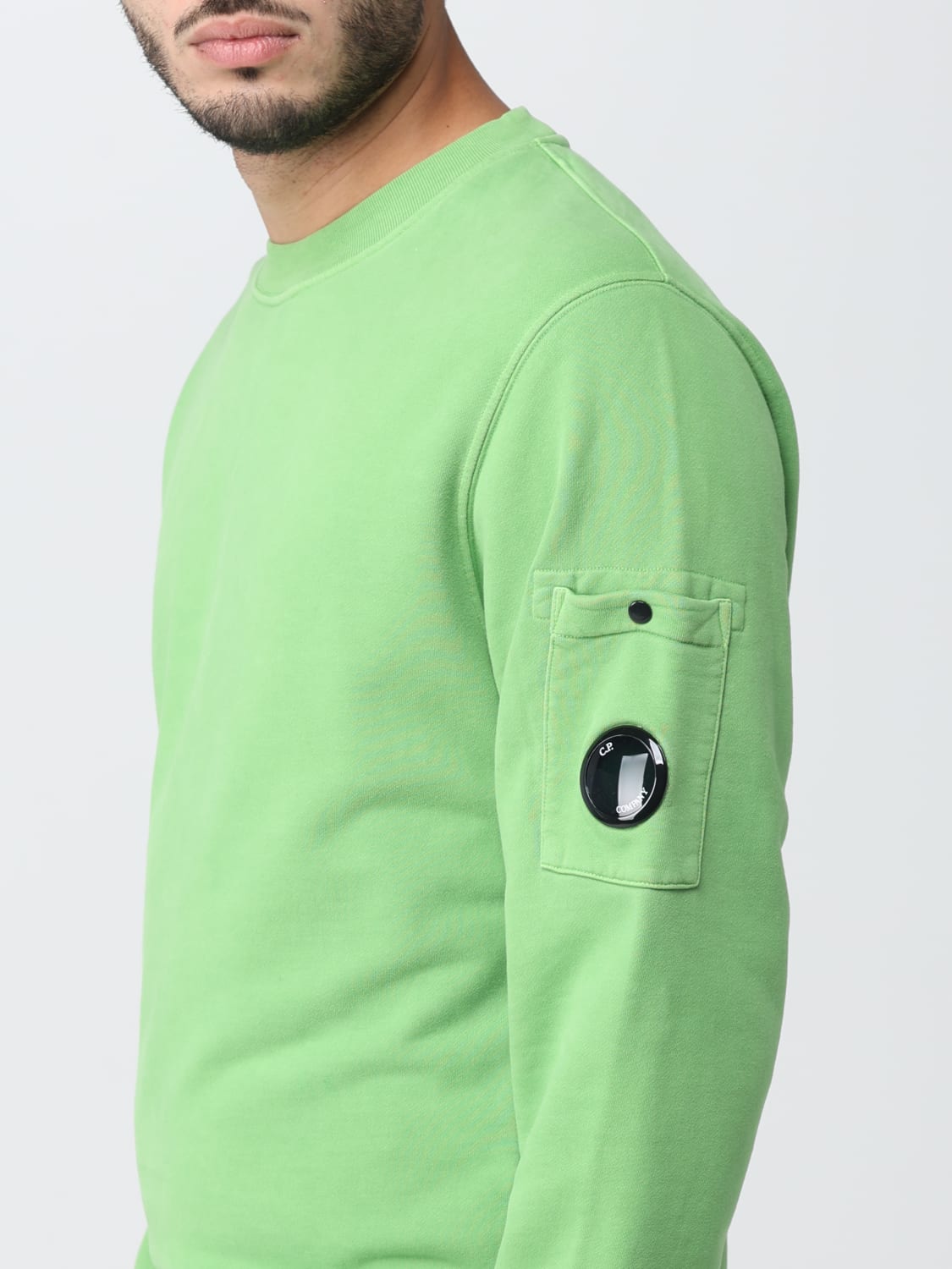 C.P. COMPANY sweatshirt for man Grass Green C.p. Company