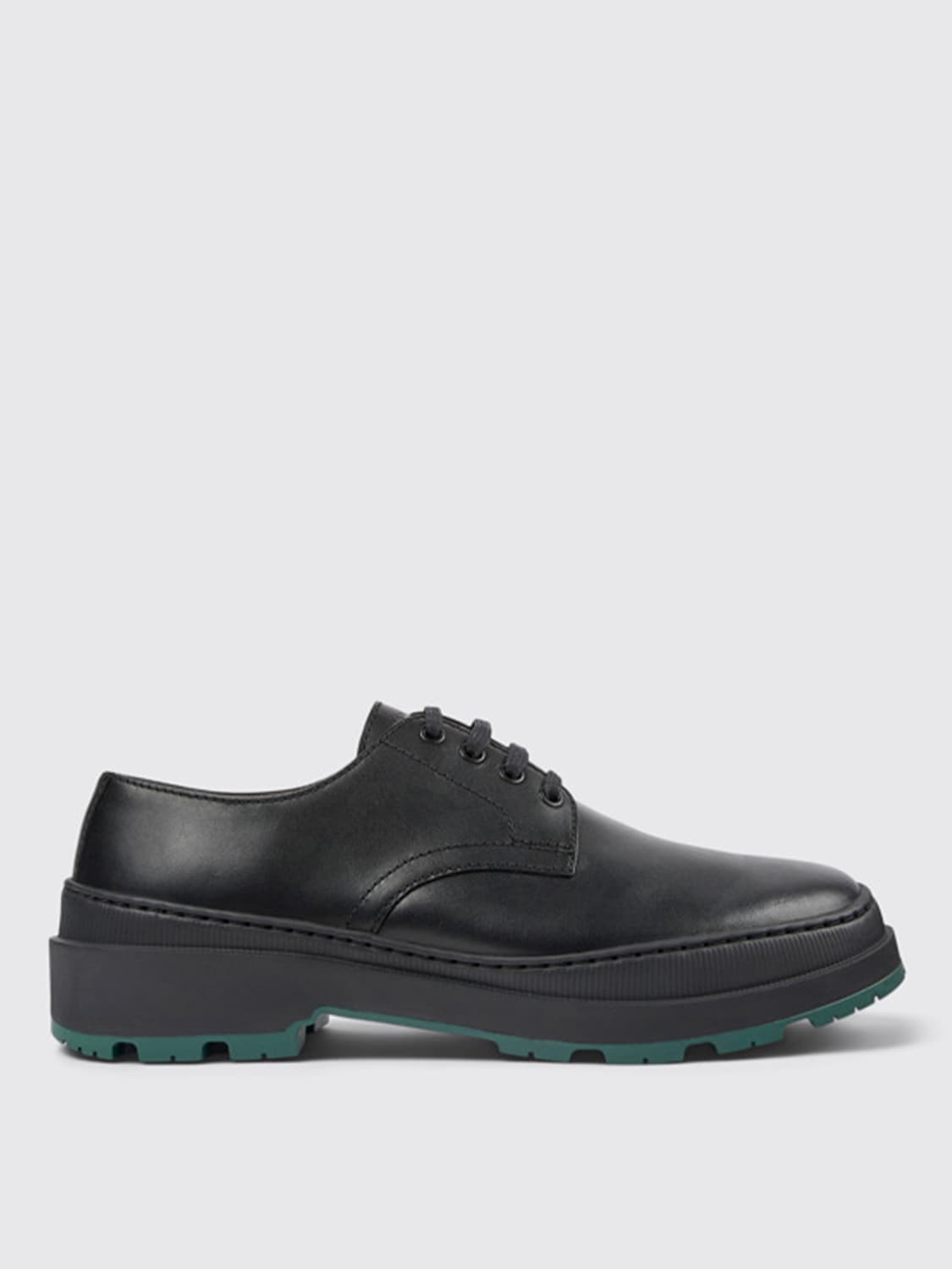 CAMPER: Zapatos de cordones para hombre, Negro  Zapatos De Cordones Camper  K100838-006 BRUTUS TREK en línea en