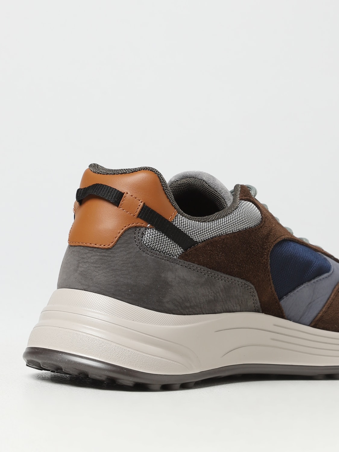 HOGAN: Hyperlight sneakers in suede and mesh - Multicolor | Hogan ...