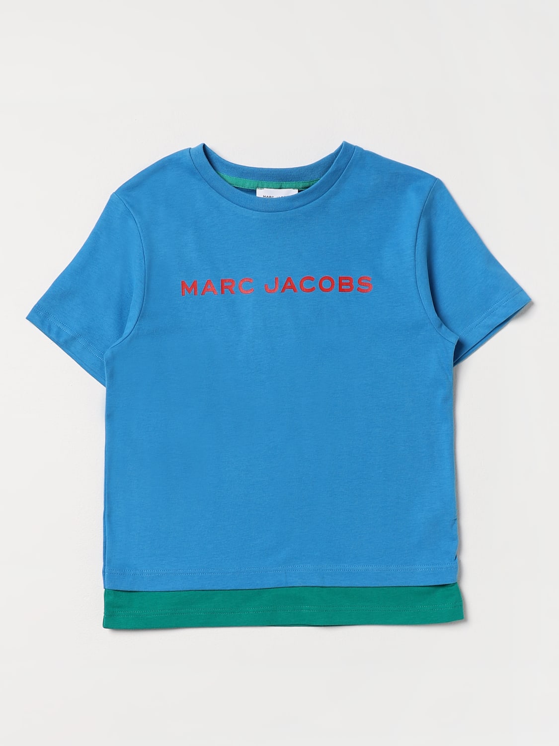 LITTLE MARC JACOBS：Tシャツ 男の子 - ブルー | GIGLIO.COMオンライン