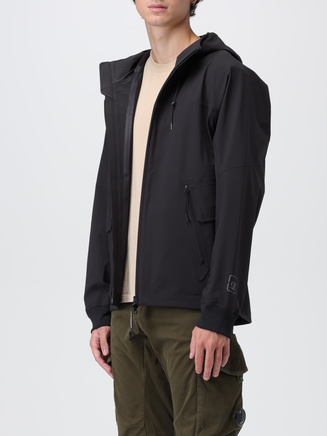 C.P. COMPANY: jacket for man - Black  C.p. Company jacket  15CLOW014A006578A online at