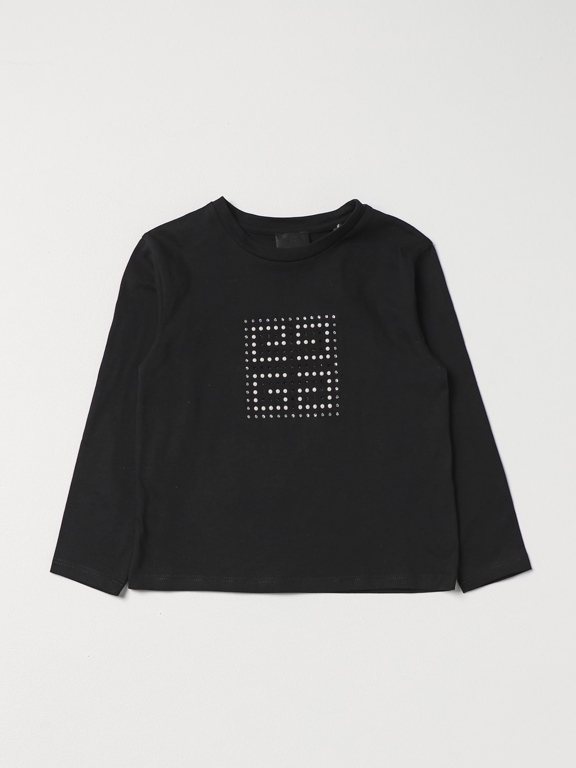 Givenchy cotton T-shirt with rhinestone monogram