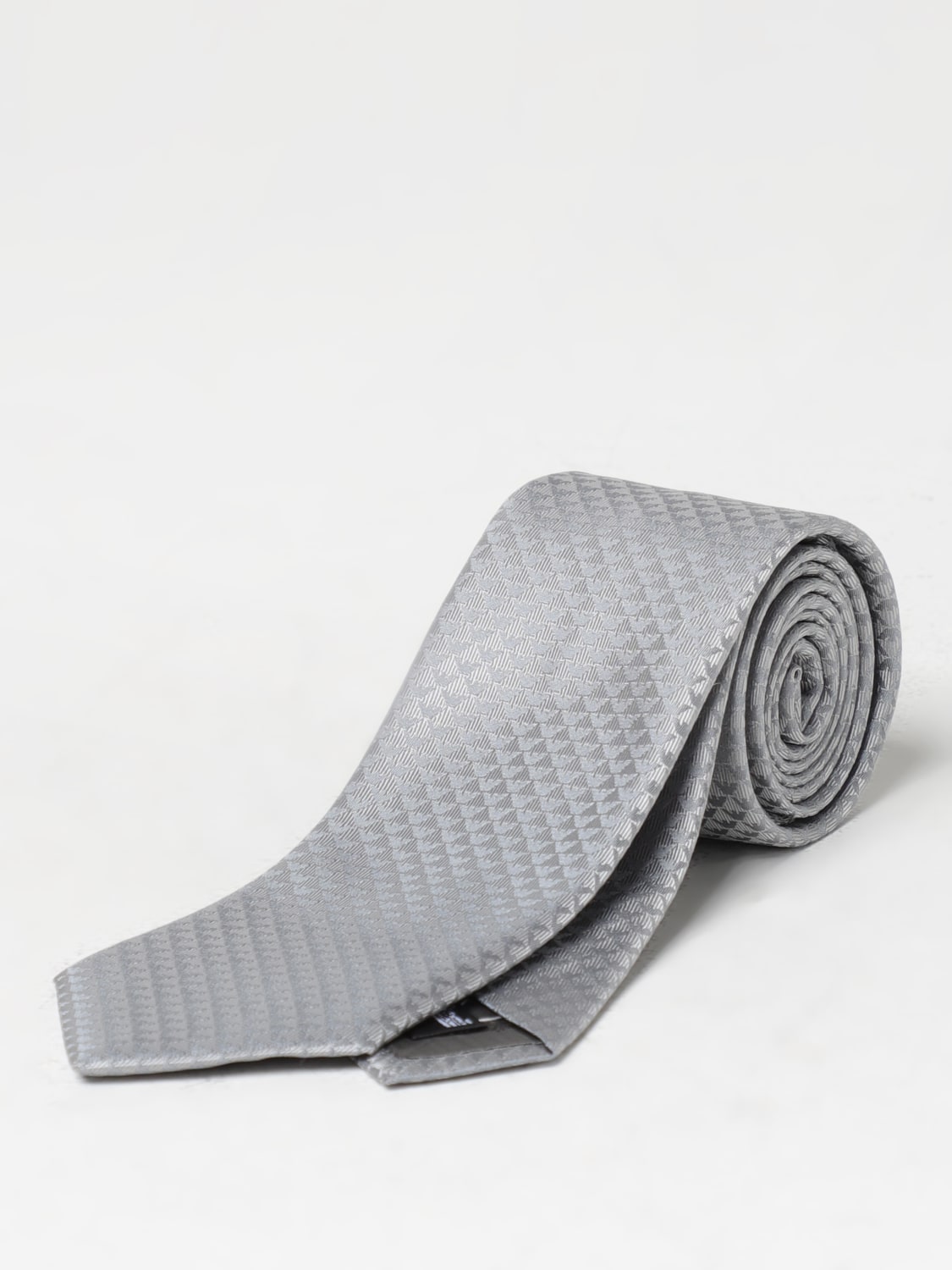 EMPORIO ARMANI tie for men Silver Emporio Armani tie