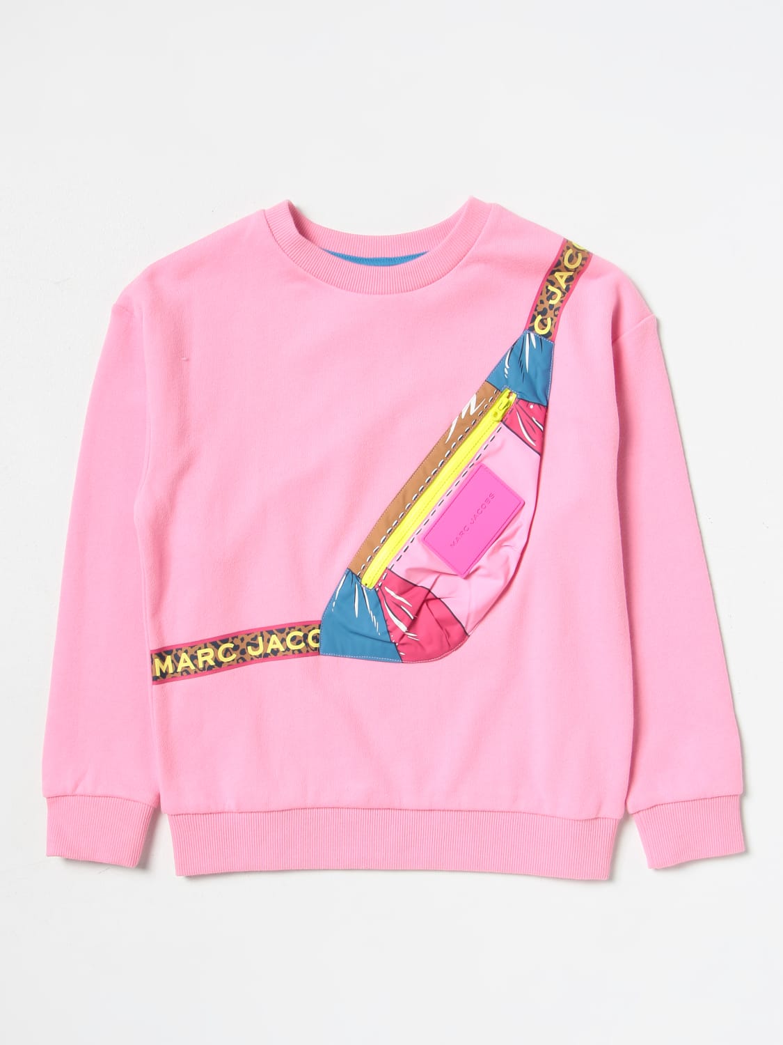 LITTLE MARC JACOBS: sweater for girls - Apricot | Little Marc Jacobs ...